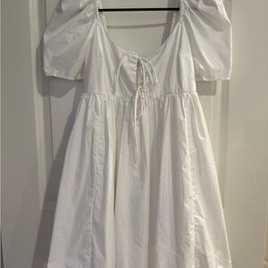 Abercrombie & Fitch White Mini Dress